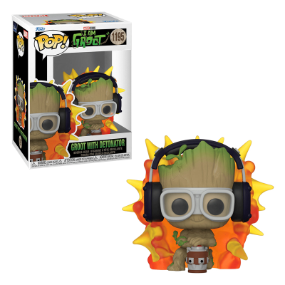 Ігрова фігурка Funko POP! серії  "Грут" - Грут з детонатором
