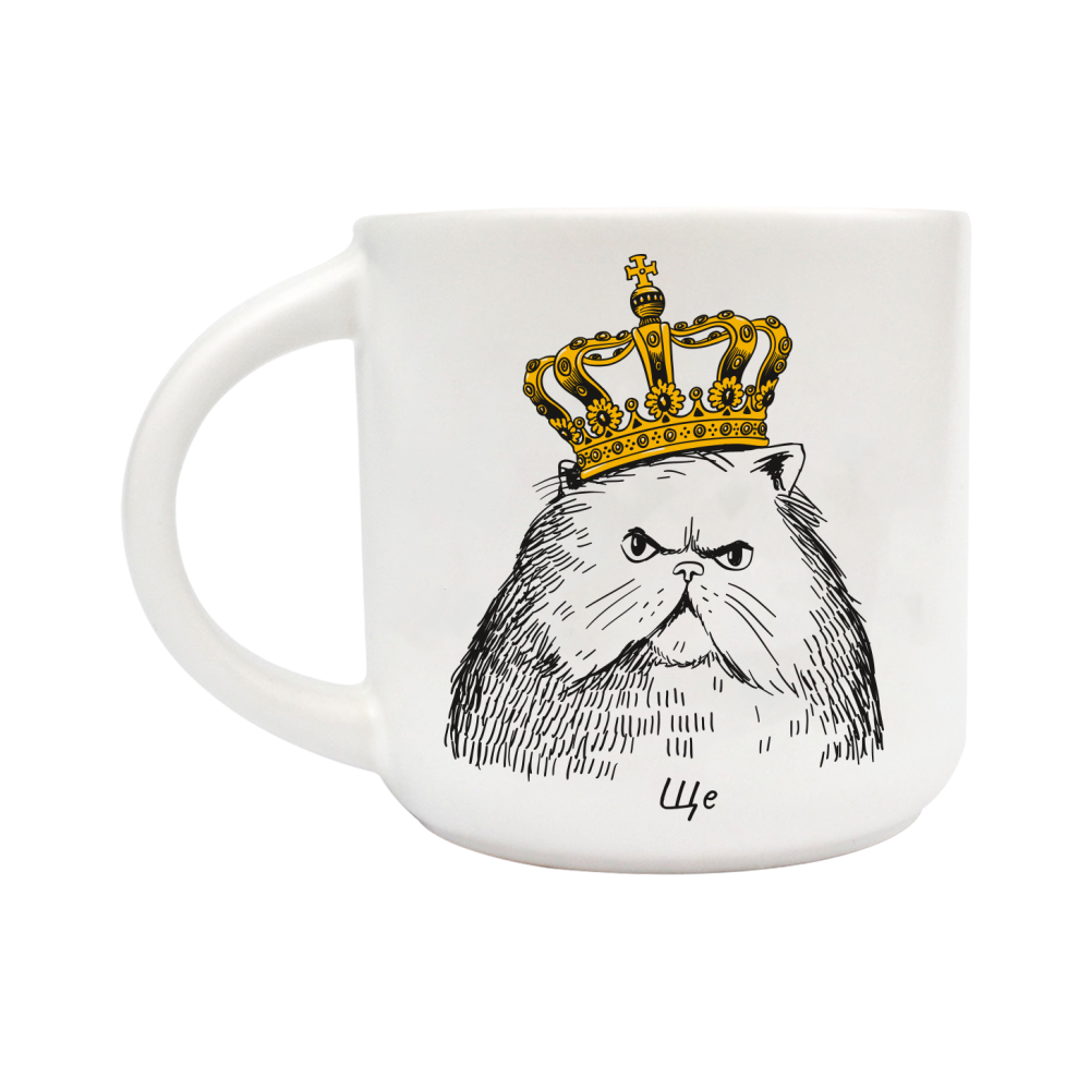 Чашка "Кіт в короні"