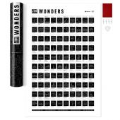 Скретч постер  100 Wonders (100 Чудес Світу)