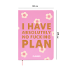 Мініпланер ORNER "I HAVE ABSOLUTELY NO PLAN mini" рожевий