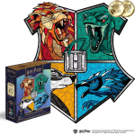 Фигурный деревянный пазл Гарри Поттер - Хогвартс (Colorful)