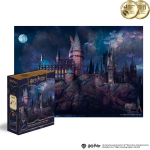 Фигурный деревянный пазл Гарри Поттер - Замок Хогвартс (Night)
