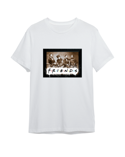 Футболка Vidro "Friends" А4 біла