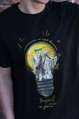 Футболка "Харків Лампочка чорна"