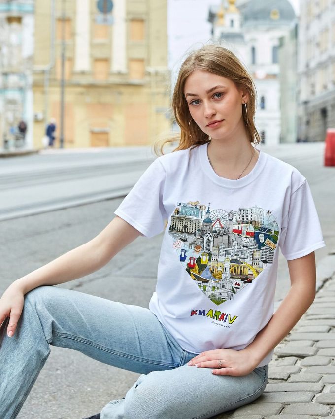 Футболка «Сердце Харькова»