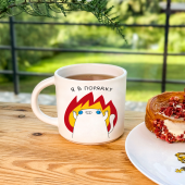Чашка Orner х Maliunok «ГАРЯЧЕЕЕ!»