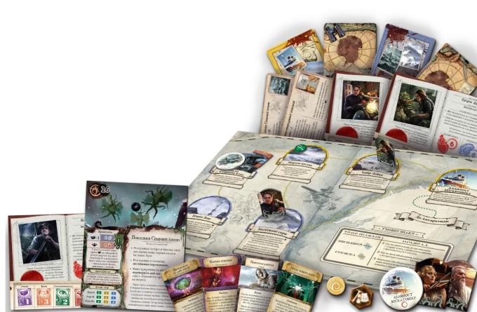 Доповнення Прадавній жах. Гори божевілля (Eldritch Horror: Mountains of Madness)