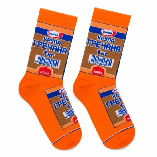 Носки Дед Носкарь Гречка