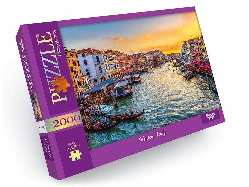 Пазли 2000 елементів "Venice, Italy"