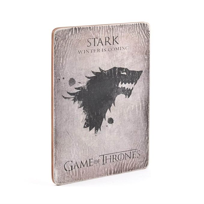 Дерев'яний постер "Game of Thrones # 20 Stark (grey)"