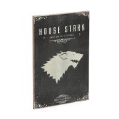 Деревянный постер "Game of Thrones #19 Stark (black)"
