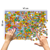 Пазл «Серія 90-ті. Ігри» 500 елементiв