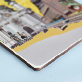 Дерев'яний постер "Київ. Колаж”