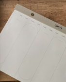 Щотижневик QISO відривний LATTE