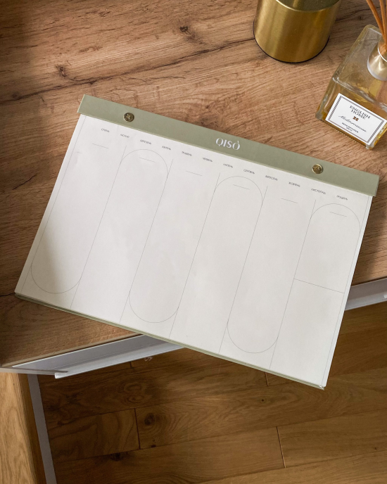 Щотижневик QISO відривний OLIVA