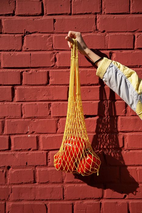 Авоська крученая нить (Жёлтая)