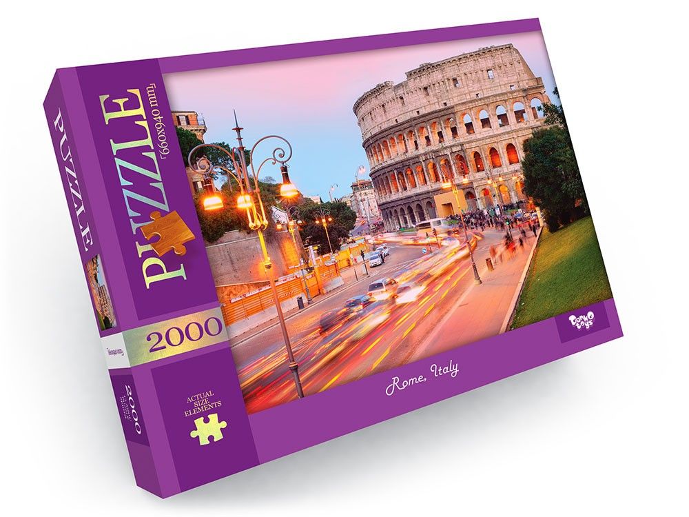 Пазли 2000 елементів "Rome, Italy"