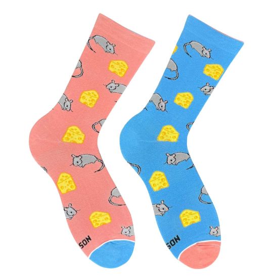 Носки Дед Носкарь Mouse & Cheese