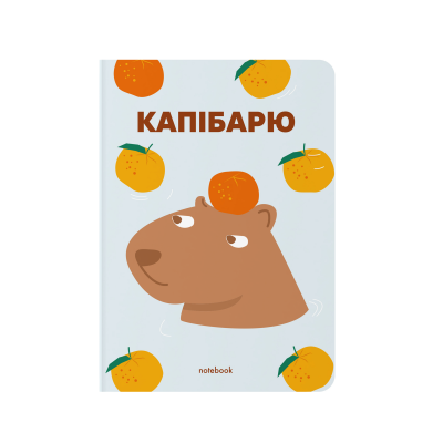 Блокнот в крапку ORNER «Капібарю» блакитний