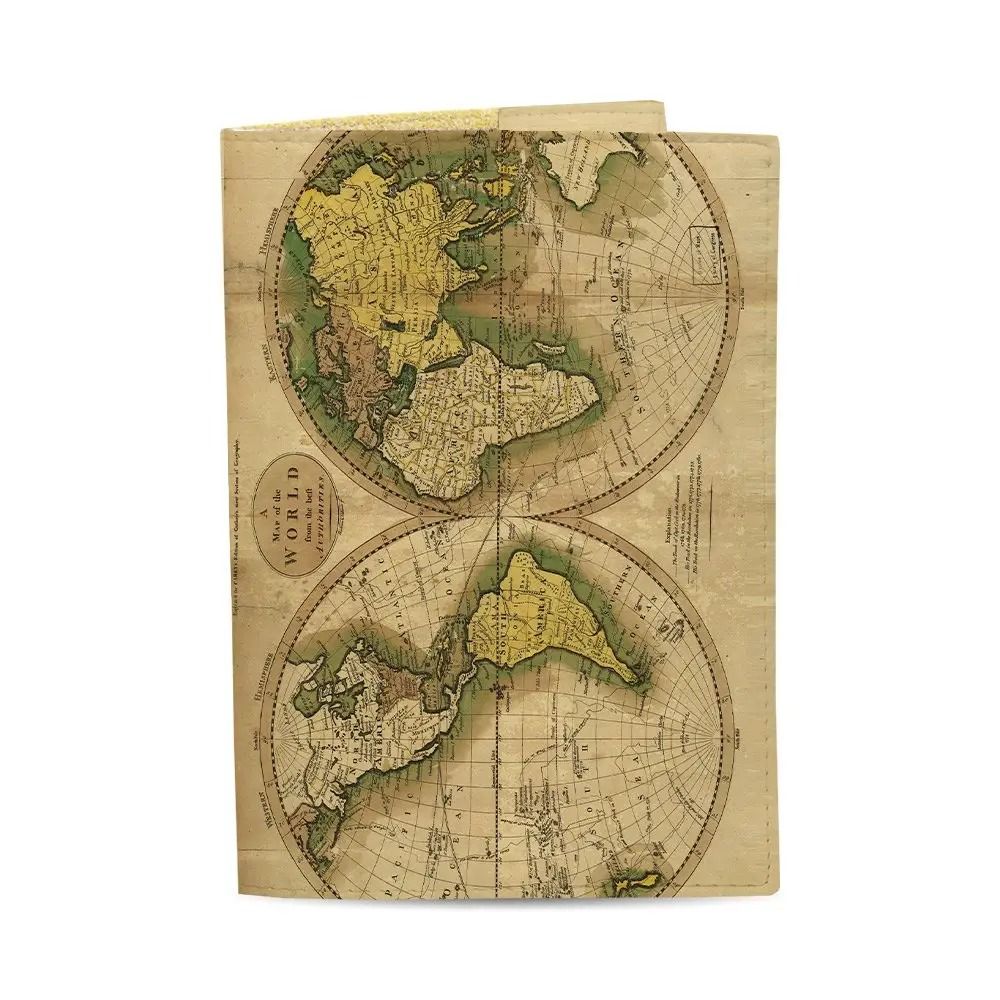 Обложка на паспорт "Карта мира"