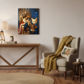 Картина по номерам "Кот престолов"