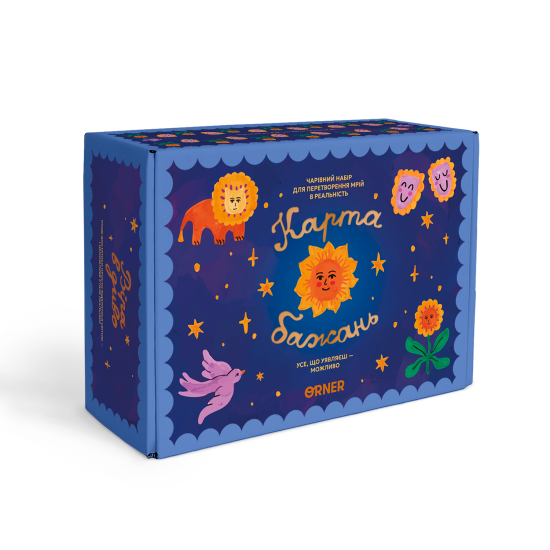 Набір для створення карти бажань «Перетворюй мрії в реальність»