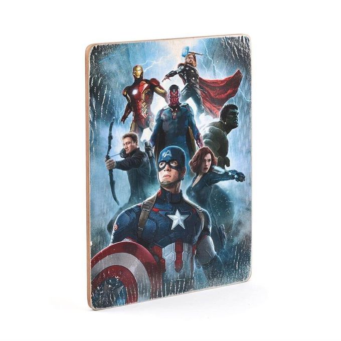 Дерев'яний постер "Avengers Art"