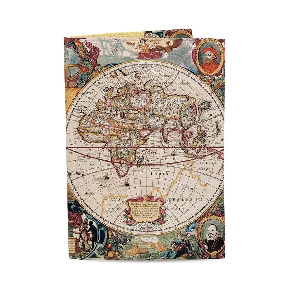 Обкладинка на паспорт "Кольорова карта світу"