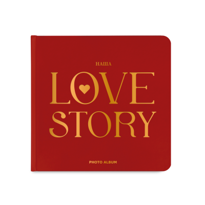 Фотоальбом "Love story" червоний
