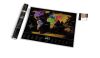 Скретч Карта Світу Travel Map  Black