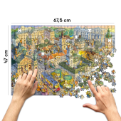 Пазл «Львів затишний» 1000 елементiв