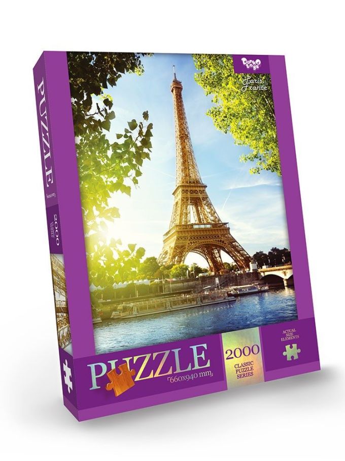 Пазли 2000 елементів "Paris, France"