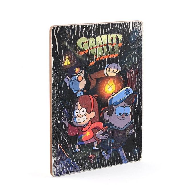 Дерев'яний постер "Gravity Falls # 1"