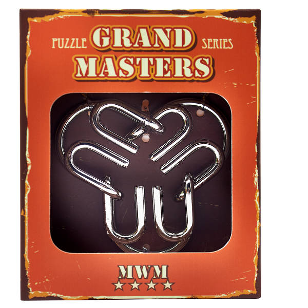 Металлическая головоломка Grand Master Puzzles MWM orange