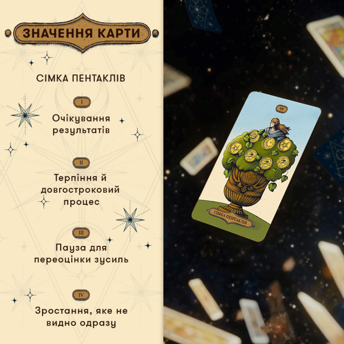 Карти Таро «Магічне Таро: Чаклунський Всесвіт»