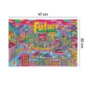 Пазл «Місто майбутнього» 500 елементiв