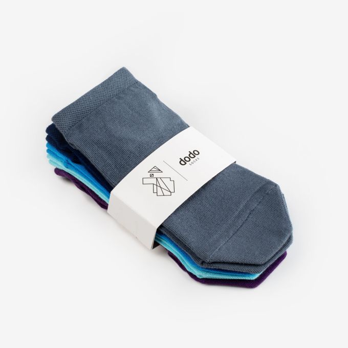 Шкарпетки Dodo Socks короткий набір Blues