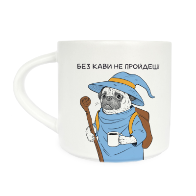 Чашка Orner «Мопс-волшебник»