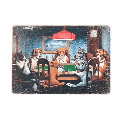 Дерев'яний постер "Dog Games"