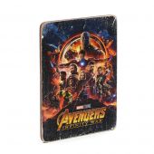 Деревянный постер "Avengers Infinity War"