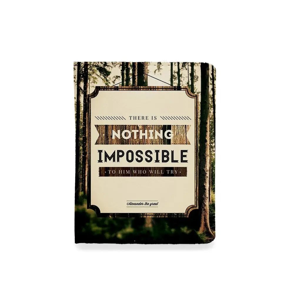 Обложка на id паспорт, автодокументы "Nothing impossible"