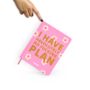 Планер "I HAVE ABSOLUTELY NO PLAN" розовый