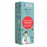 Карточки немецких слов  ENGLISH STUDENT - DEUTSCH MEDIZIN