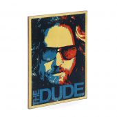 Дерев'яний постер "The Big Lebowski. Великий Лебовські. Кольоровий арт"