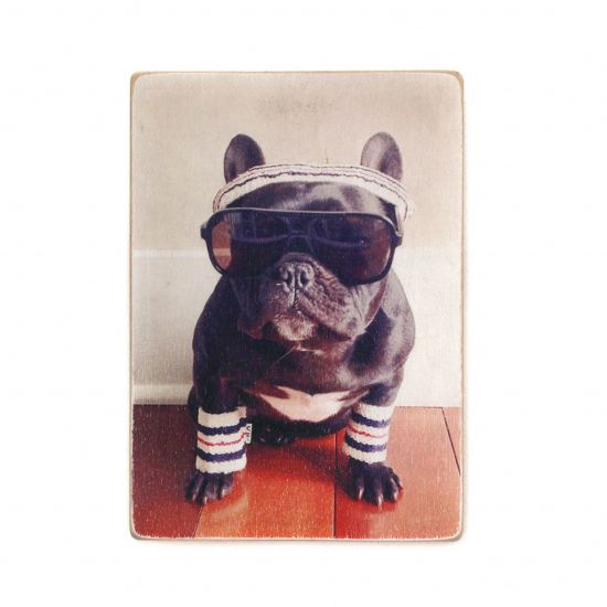 Деревянный постер "Dog #1"