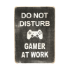 Дерев'яний постер "DND Gamer at work b / w"