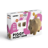 Картонний 3Д пазл "PIGGY MONEY BANK"