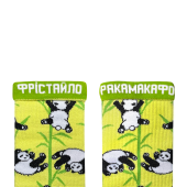 Шкарпетки Дід Носкарь Панда-бамбук