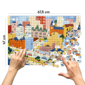 Пазл «Рідний Дніпро» 1000 елементiв