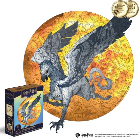 Фігурний дерев'яний пазл Гаррі Поттер - Гіпогриф